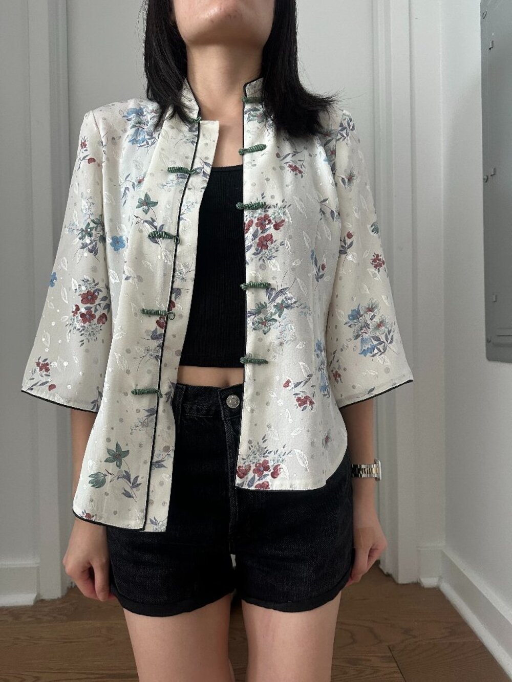 Chinese Cheongsam Style Blouse